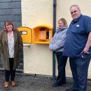 The defibrillator, situated in the grounds of MHA Langholme, is accessible to anyone in the area