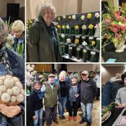 Exhibits and exhibitors at last year's show