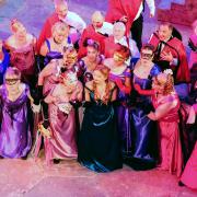 Duchy Opera singers in a previous production of Die Fledermaus