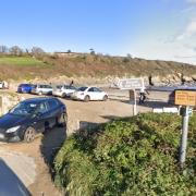 Maenporth beach car park near Falmouth (Pic: Google Maps)