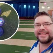 Michael Ross Williams, aged 40 and a half, is proving bowls isn't just for the older generation
