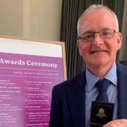 Jaimie Parsons, who has dedicated three decades to the Cornish estate, received an Associate of Honour medal