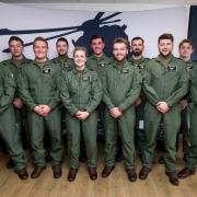 A total of 11 new aircrew finished their training and are joining the frontline squadrons of the Merlin Helicopter Force