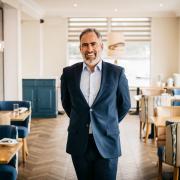 Ben Young, managing director of two of Cornwall's top hotels, is marking his tenth anniversary in Falmouth