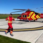 Critical care paramedic Paul Maskell set to take on London Marathon in his full Cornwall Air Ambulance kit