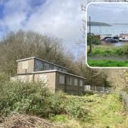A former quarry office and land in Falmouth are both up for auction in Cornwall