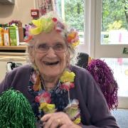 The lovely Hazel celebrates her 101st birthday!