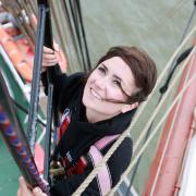 Trainees on board a Tall Ships, Tall Ships Youth Trust
