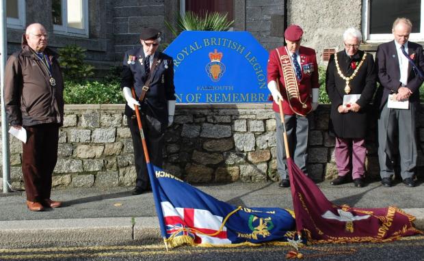 Falmouth Packet: Remembrance day in Falmouth