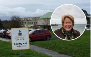 Cornwall Council leader Linda Taylor (inset) slammed critics of the mayor for Cornwall plan who 