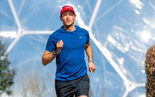 Nick Butter is expected to finish his 5,250 mile run on Sunday August 22 at the Eden Project