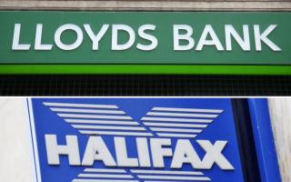 Lloyds Bank and Halifax announce 48 UK branch closures - the full list. (PA)