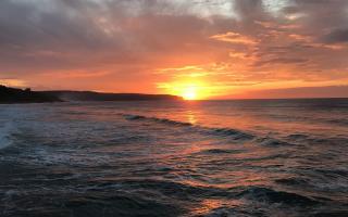 The UK's best beaches to watch the sunset have been revealed. Picture: Parkdean