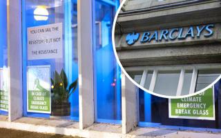 According to Extinction Rebellion, Barclays has been targeted because of its continuing of a program of investment in fossil fuels