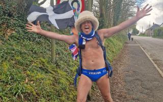 Where to find Speedo Mick as he finishes final charity walk in Cornwall