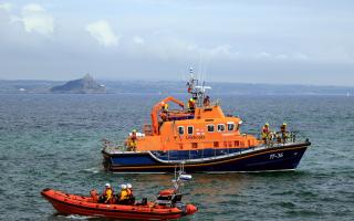 The RNLI put on a demonstration for the hundreds of people who took part in the weekends water safety day
