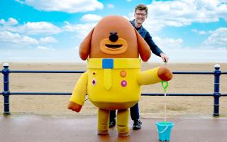 The Hey Duggee live show is at the Hall for Cornwall for the rest of the weekend