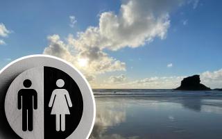 A fundraiser has been set up for public toilets near a beach in Cornwall