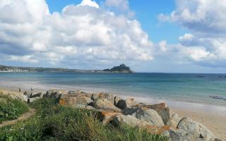 Long Rock Beach in Cornwall has been named in the top five 'dirtiest' beaches in the south west