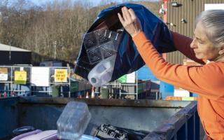 Recycling centre workers will be checking the contents of black bin bags taken to tips in Cornwall from next week