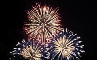 Firework displays across Cornwall will take place this weekend