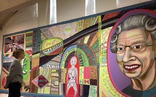 The Grayson Perry exhibit will be in Helston for two more weeks