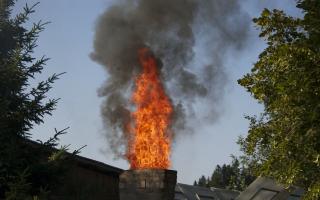 Cornwall is most at risk of chimney fires in December, according a new study