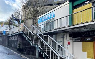 The former public toilets at Newquay up for auction