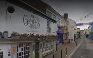 The Grapes Inn is preparing for an evening of laughter on March 8
