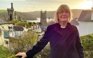 Reverend Carol Edleston is taking up her post on March 11 as priest at St Finbarrus Church in Fowey after the town has gone four years without one.