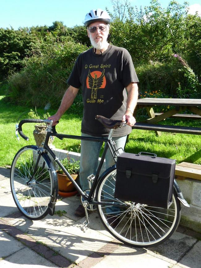Falmouth's Euan McPhee cycling to Paris to deliver report on climate change