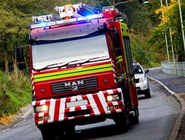 Gas cylinder fire in Helland Gardens, Penryn 